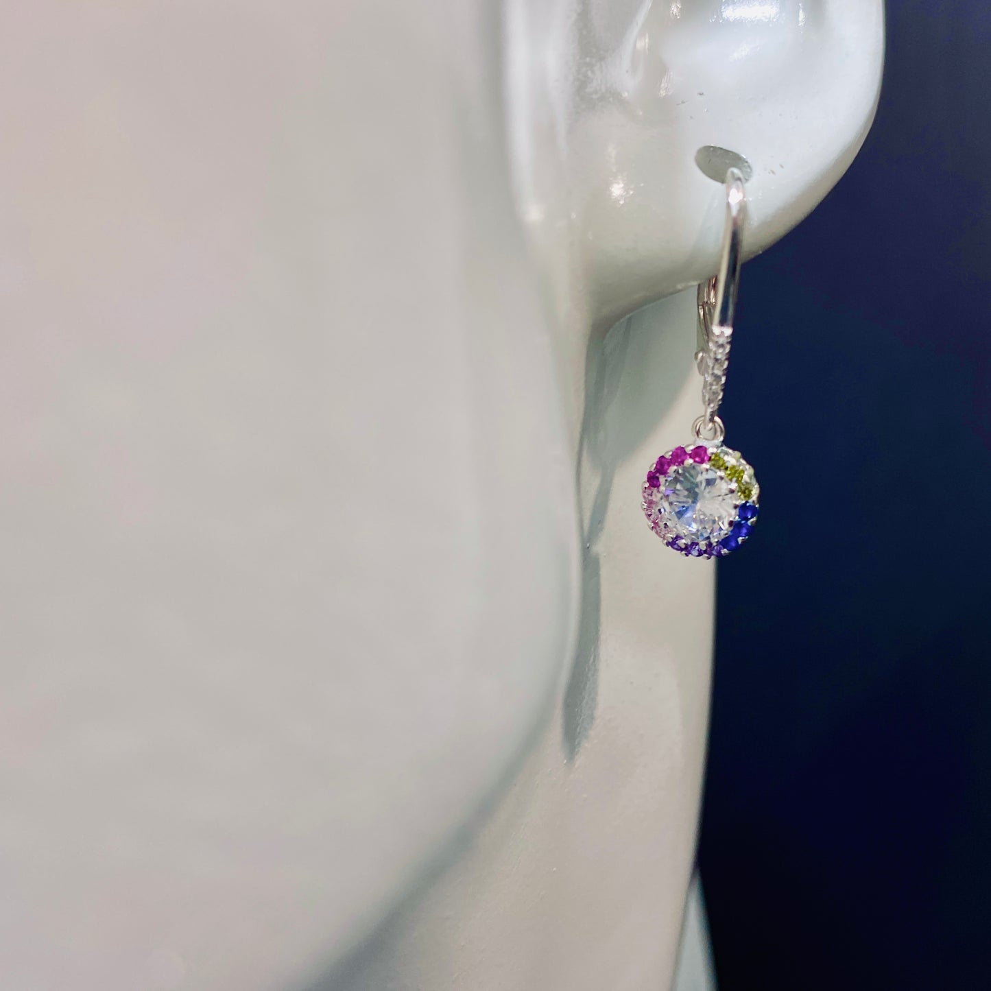 Unicorn Round Halo Drops