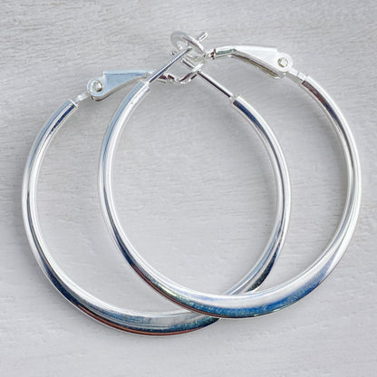 Classic Thick & Thin Hoops