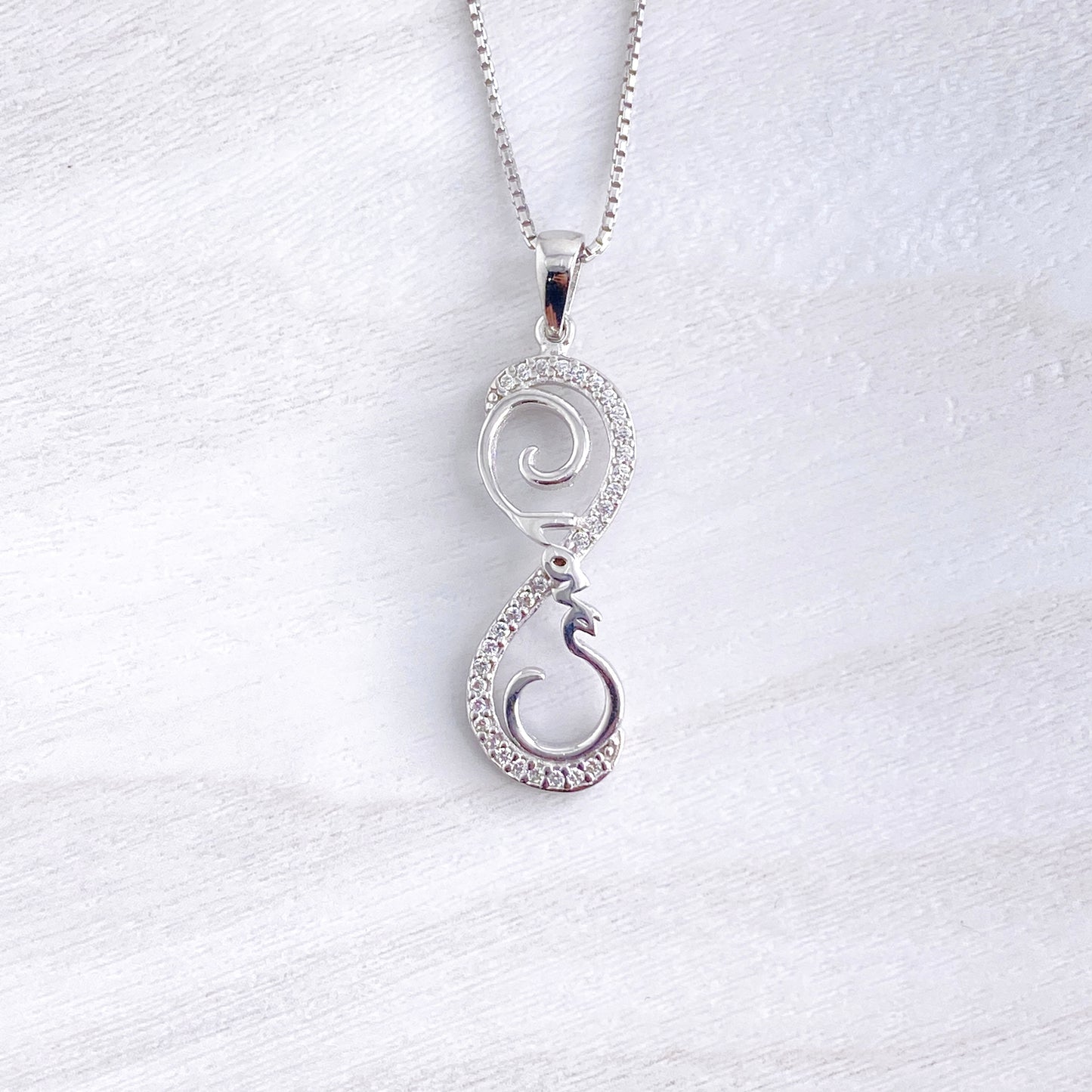 Infinite Love Pave Pendant