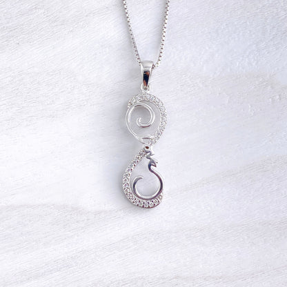 Infinite Love Pave Pendant